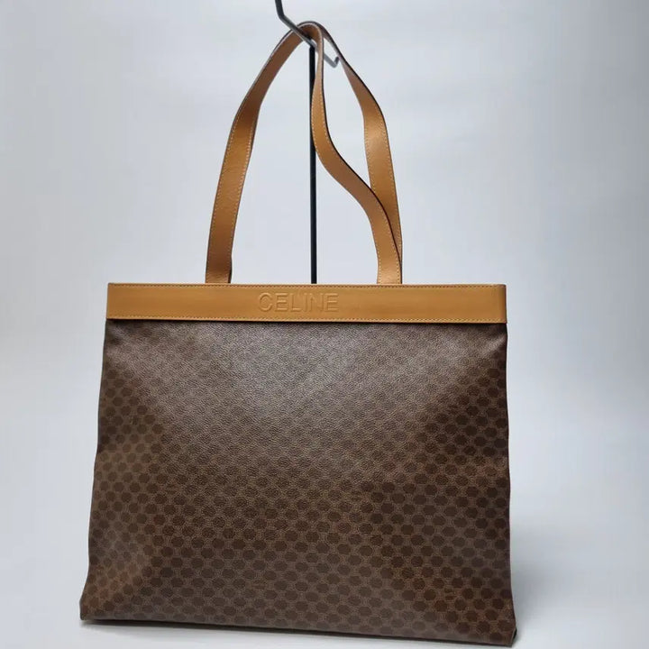 [BUNJANG] Celine Macadam Shopper Shoulder Bag / 셀린느 CELINE 로고 마카담 쇼퍼백 숄더백 라지(최상급 남녀공용)
