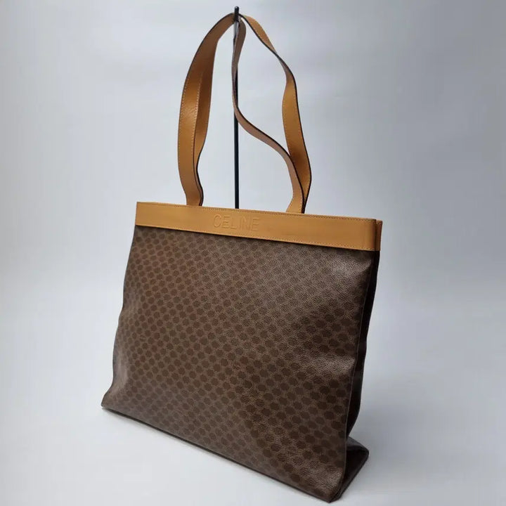 [BUNJANG] Celine Macadam Shopper Shoulder Bag / 셀린느 CELINE 로고 마카담 쇼퍼백 숄더백 라지(최상급 남녀공용)