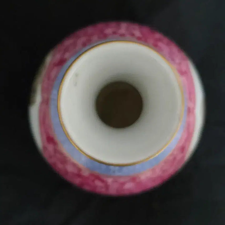 [BUNJANG] Qianlong Famille Rose Landscape Vase / 건륭분채산수문주병