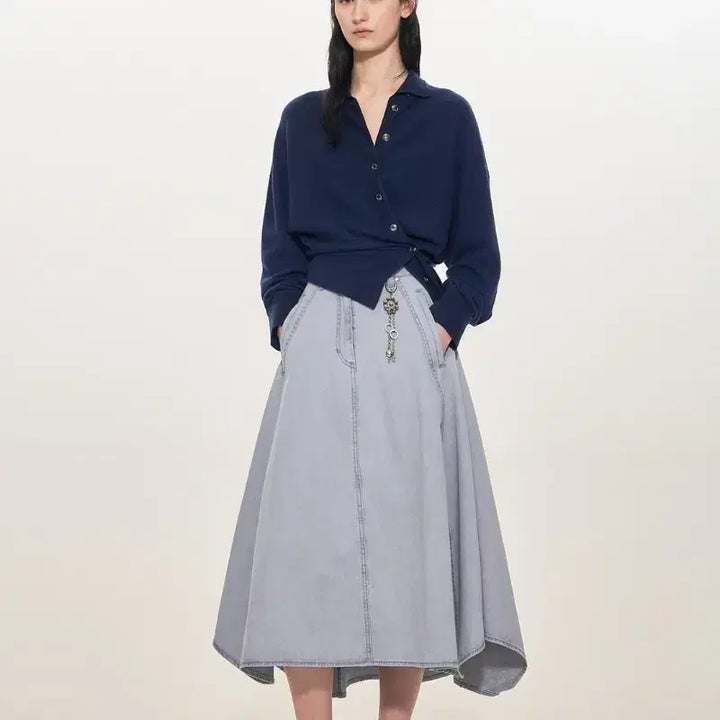 [BUNJANG] Time 25 Cashmere Cardigan / [새상품] 타임 2025 캐시미어 가디건 한섬 695000원