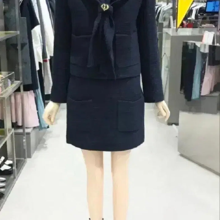 [BUNJANG] Lucky Chouette Detachable Collar Tweed Jacket / 럭키슈에뜨 카라탈착 트위드 자켓