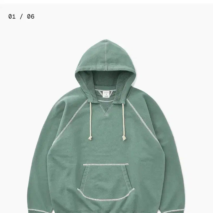 [SOLD OUT] 카키스 아카이브 후드 그린 XL