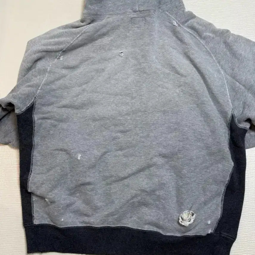 [BUNJANG] Needles 5 Cuts Hoodie - Grey / 니들스