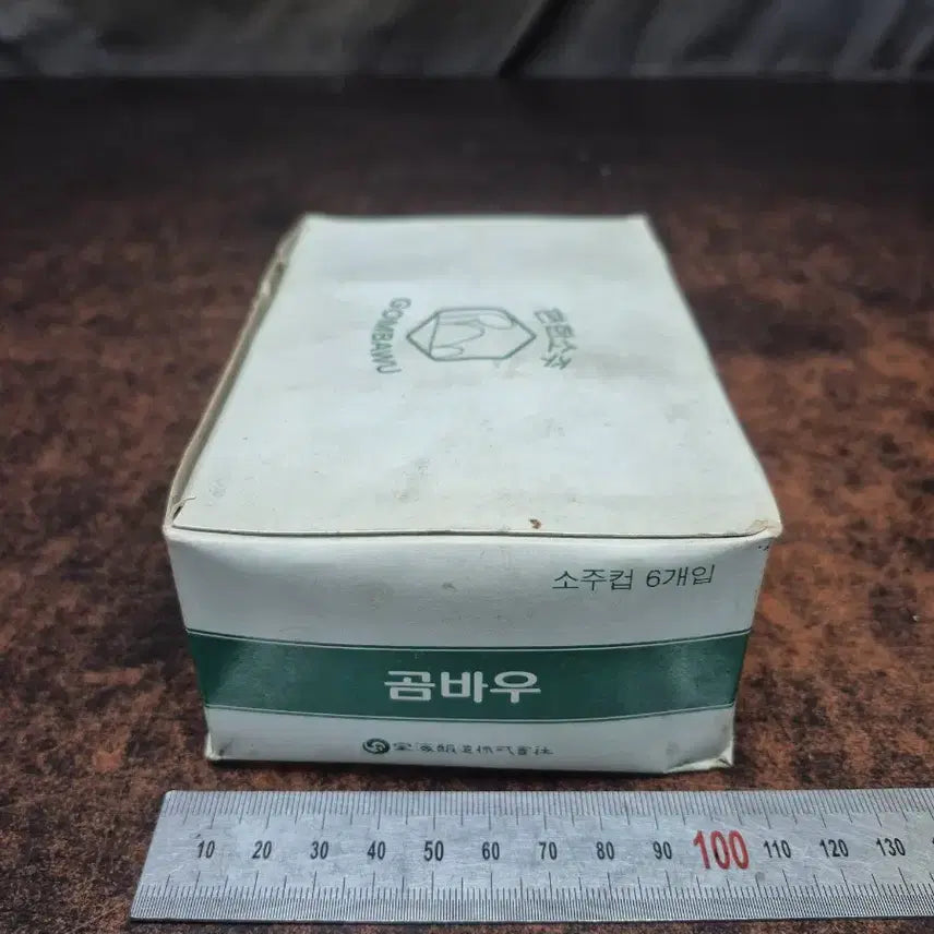 [BUNJANG] Gombau Soju Glass Set (6 Pieces) / 1990년대 곰바우 소주잔 6개입  박스 GOMBAWU미사용품
