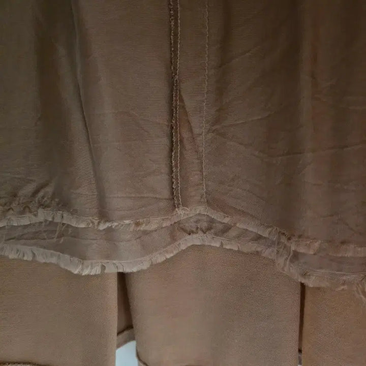 [BUNJANG] Vintage Pleated Skirt Brown Midi / 빈티지 주름스커트 브라운색 sk