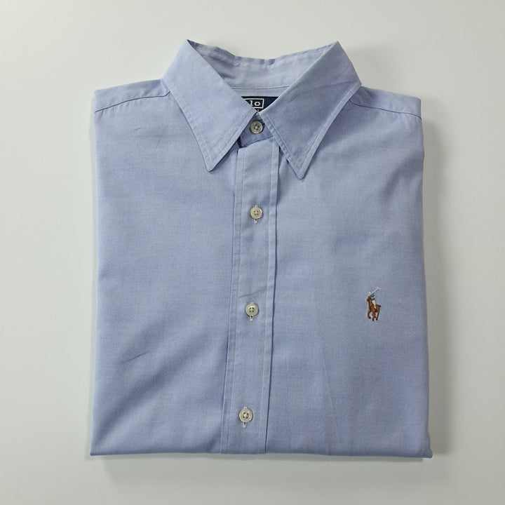[SOLD OUT] CK264 L 폴로 90s 멀티포니 클래식블루 셔츠 남방