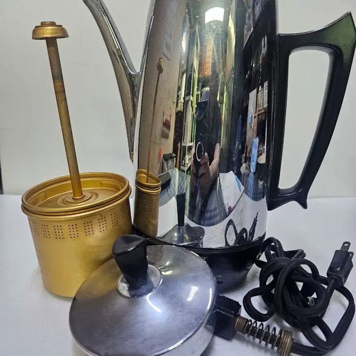 [BUNJANG] Westinghouse Electric Coffee Pot / 빈치지 웨스팅하우스 전기 커피 포트