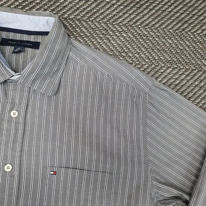 [SOLD OUT] 타미힐피거 스트라이프 셔츠 남자105