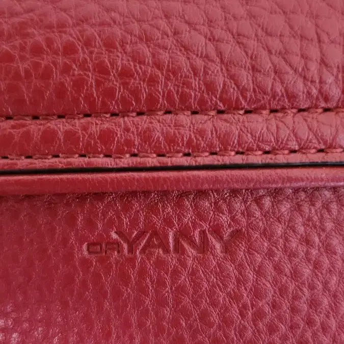 [BUNJANG] Oryany Red Chain Shoulder Bag / 오야니 레드 체인 숄더백 가방