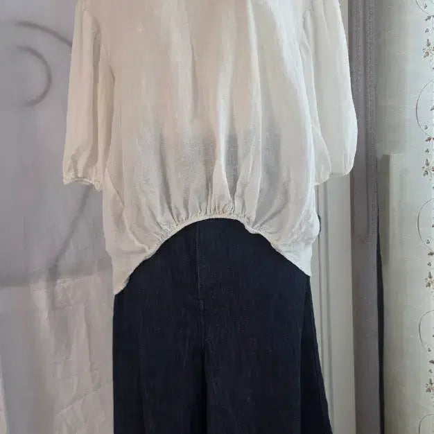 [SOLD OUT] zucca 주카  데님  세미 와이드 팬츠