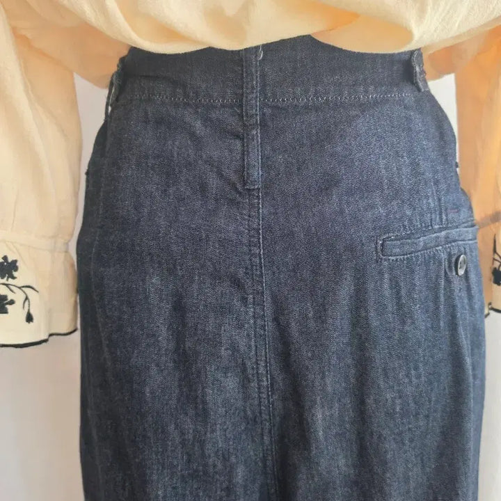 [SOLD OUT] zucca 주카  데님  세미 와이드 팬츠