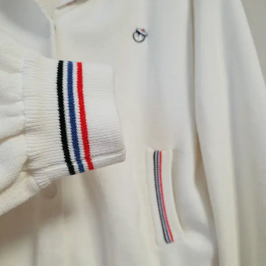 [BUNJANG] Lucky Chouette Sailor Cardigan White / 럭키슈에뜨 세일러 가디건 화이트