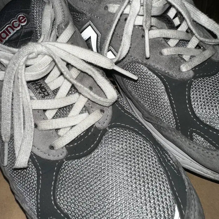 [BUNJANG] New Balance 990v3 Grey USA Standard Sneakers / 뉴발란스 990v3 그레이 USA 스탠다드 275