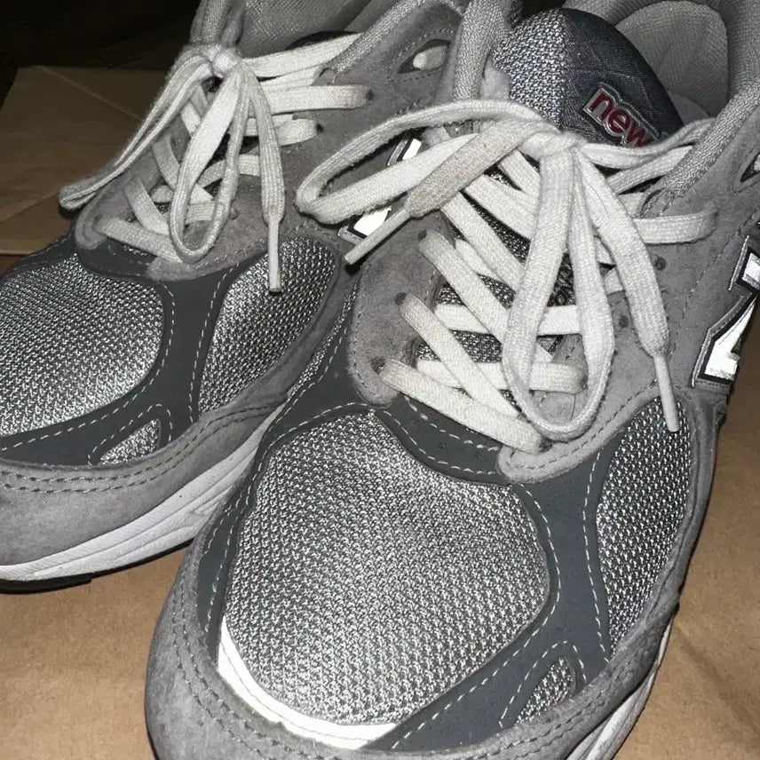 [BUNJANG] New Balance 990v3 Grey USA Standard Sneakers / 뉴발란스 990v3 그레이 USA 스탠다드 275