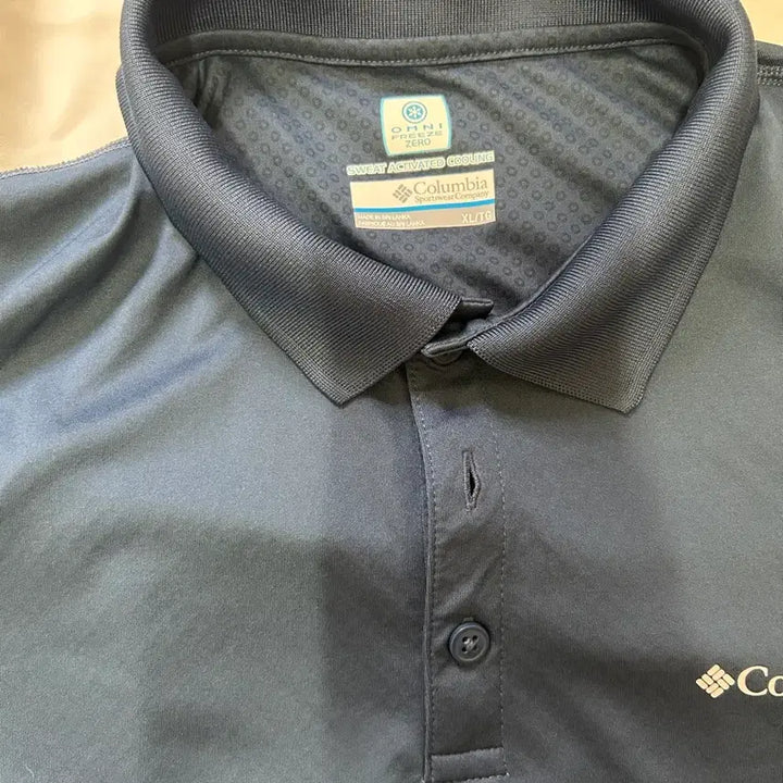 [SOLD OUT] 컬럼비아 네이비 반팔 폴로티 XL .(63)