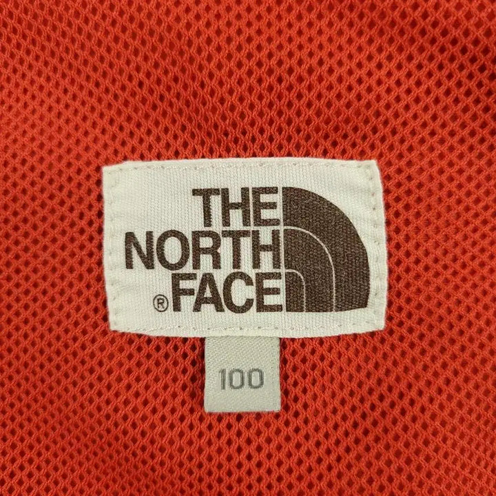 [BUNJANG] The North Face White Label Red/Black Raglan Glash Hooded Jacket / 노스페이스 화이트라벨 레드 블랙 배색 로고 레글런 립스탑 글래쉬 후드 경