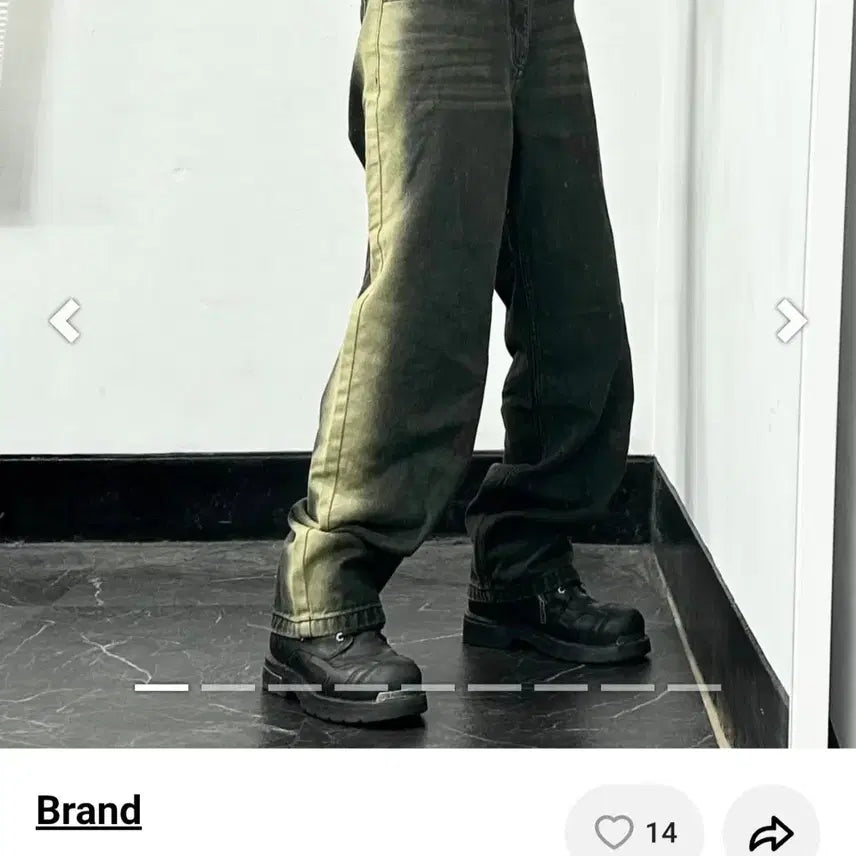 [BUNJANG] PHYPS Washed Denim Pants - L Size / 7/47 PHYPS 워싱 데님 팬츠 L사이즈