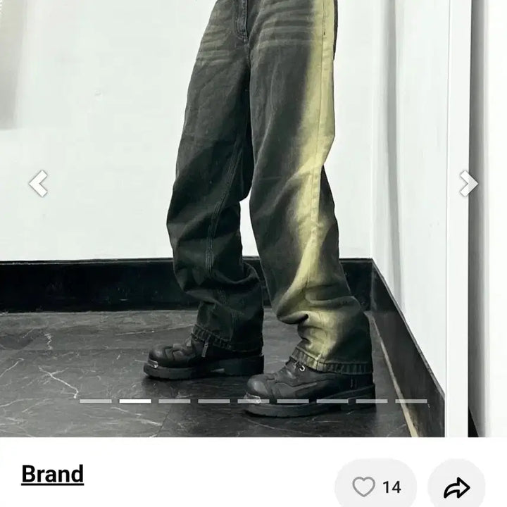 [BUNJANG] PHYPS Washed Denim Pants - L Size / 7/47 PHYPS 워싱 데님 팬츠 L사이즈