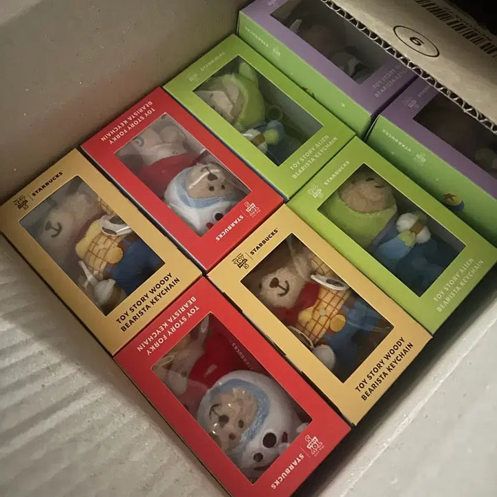 [BUNJANG] Starbucks Toy Story Keyring Set / 스타벅스  토이스토리 키링 세트