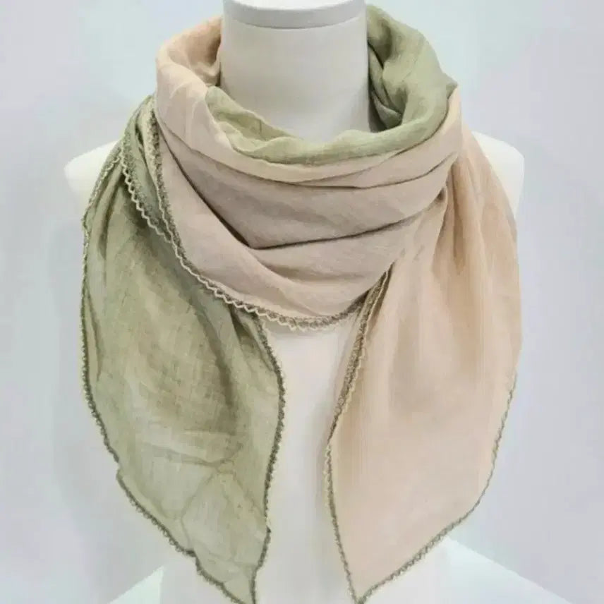 [SOLD OUT] 아사면 투톤스카프(새상품)