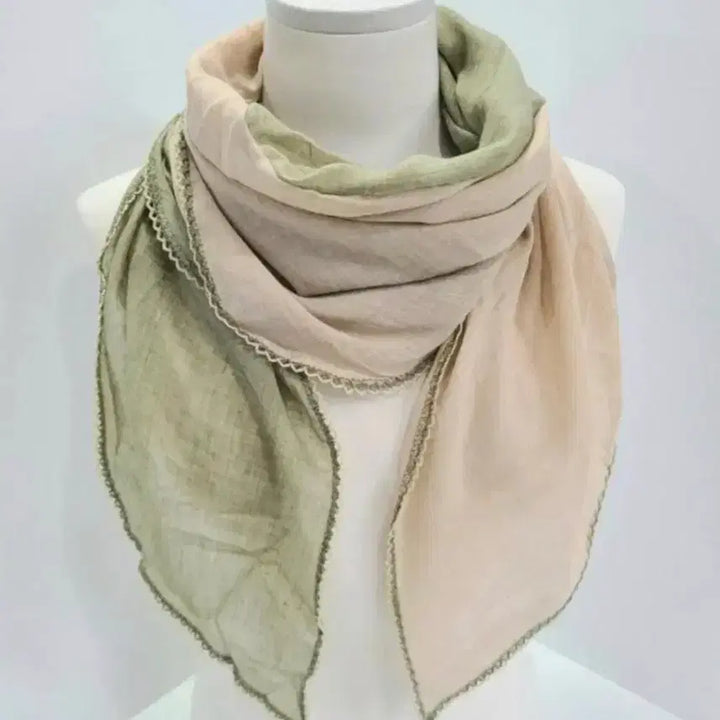 [SOLD OUT] 아사면 투톤스카프(새상품)