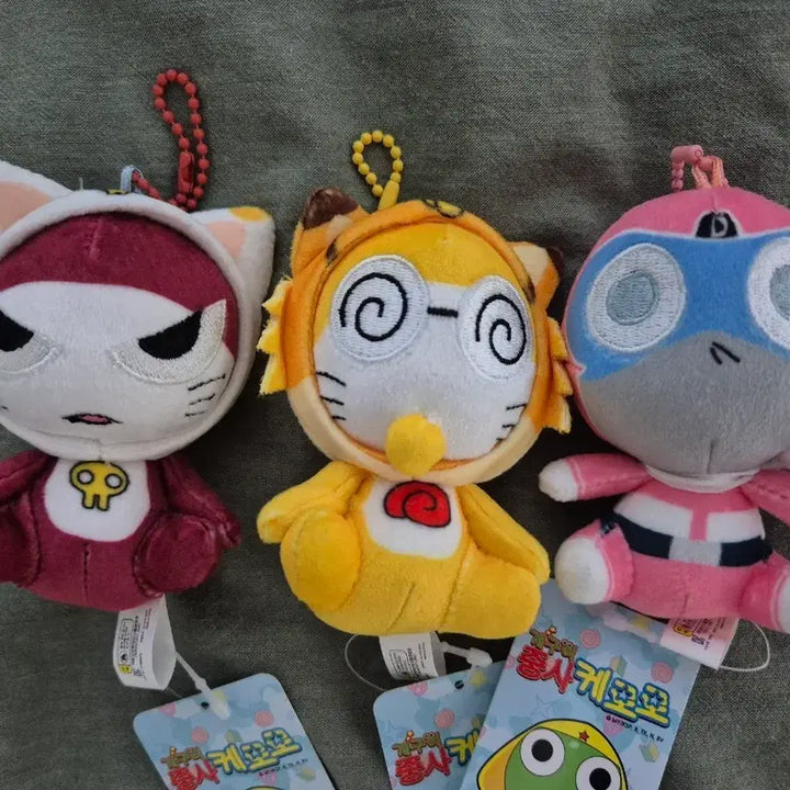 [BUNJANG] Sgt. Frog Keroro Kururu Dororo Keyring / 개구리 중사 케로로 키로로 쿠루루 도로로 키링