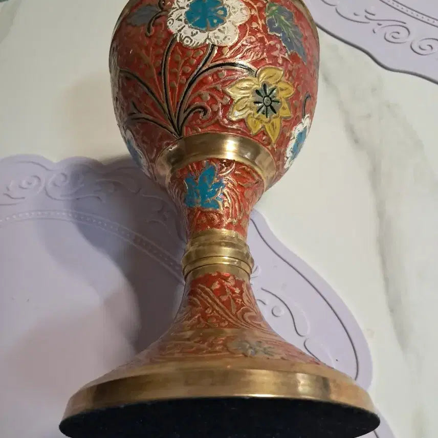 [BUNJANG] Bronze Cloisonné Cup / 동브론즈 칠보 컵 잔