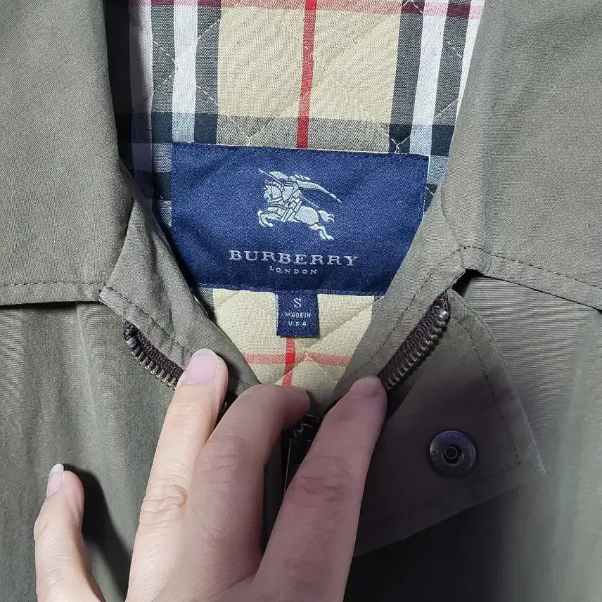[BUNJANG] Burberry London Vintage Barbour Jacket / 버버리 런던 빈티지 바버 자켓