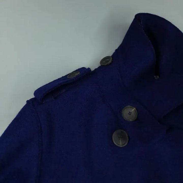 [BUNJANG] Harris Wharf London Navy Double-Button Coat / HARRIS WHARF LONDON 해리스 와프 런던 네이비 더블버튼 어