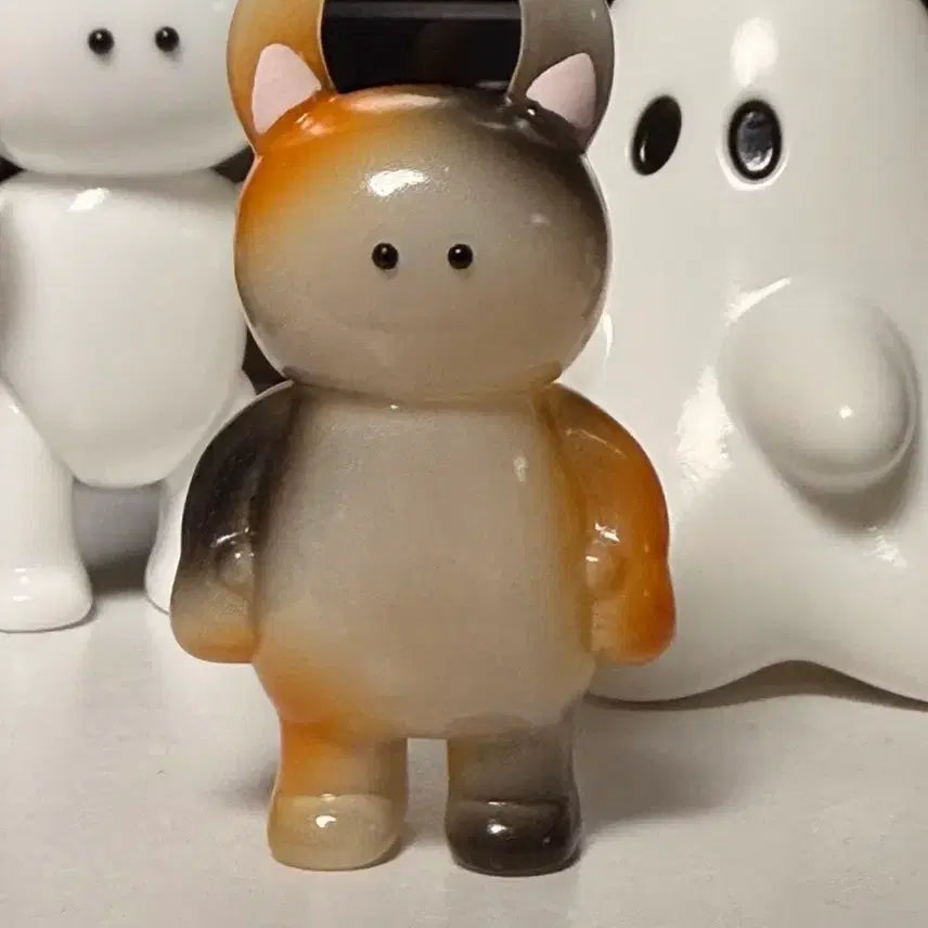 [SOLD OUT] 일본 아트토이 소프비 우아모우(UAMOU) 삼색냥이