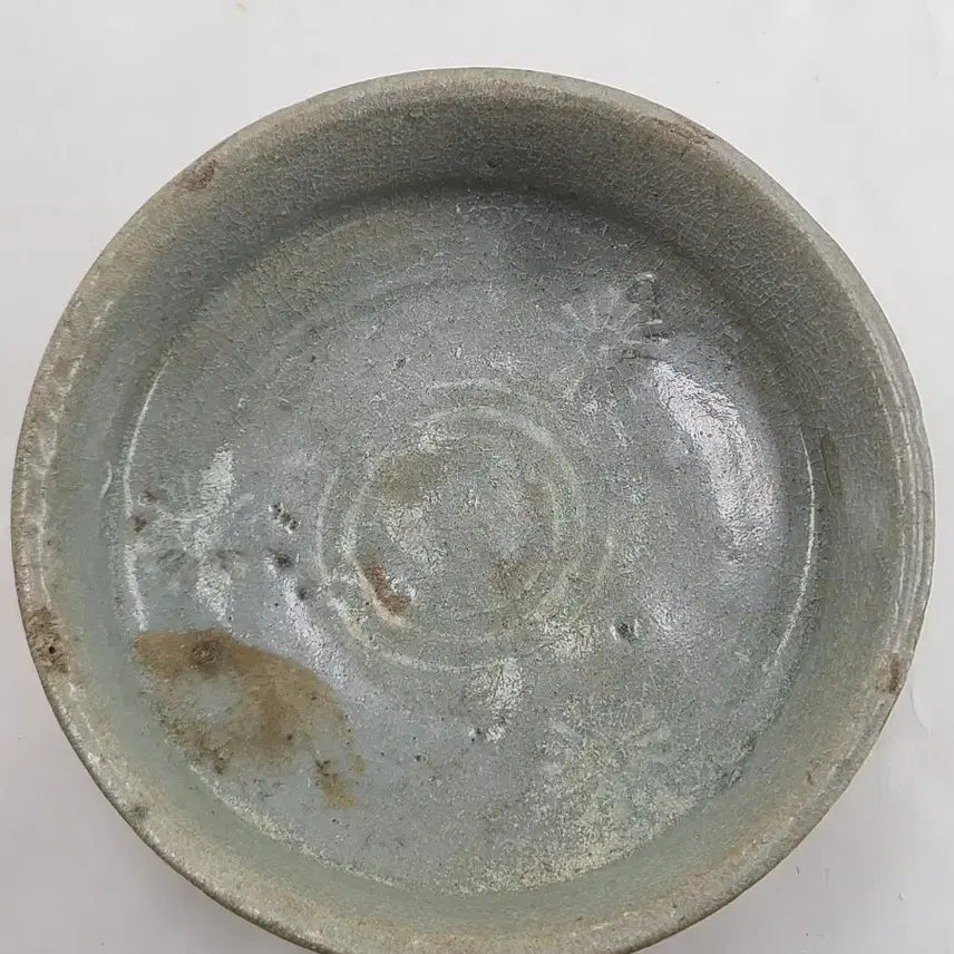 [BUNJANG] Celadon Porcelain Plate / 인화문 접시