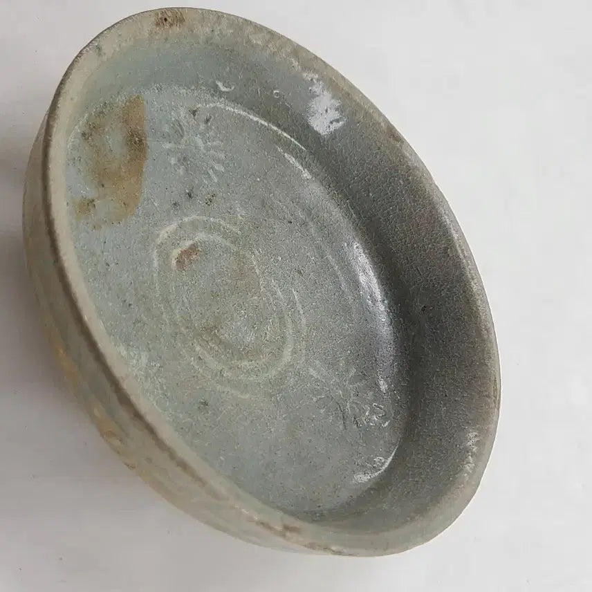 [BUNJANG] Celadon Porcelain Plate / 인화문 접시