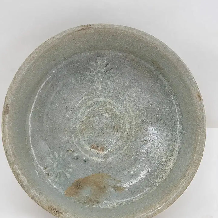 [BUNJANG] Celadon Porcelain Plate / 인화문 접시