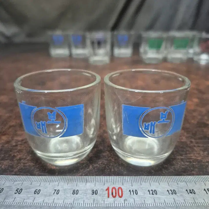 [BUNJANG] Vintage Soju Glassware Set (27 Pieces) / 1980-90년대 소주잔 금복주 경월 진로 무학 금복잔등 27점