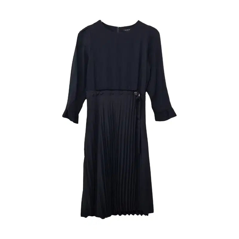 [BUNJANG] Olive Des Olive 21SS Pleated Glossy Dress / 여55/올리브데올리브 21SS 플리츠 글로시 원피스