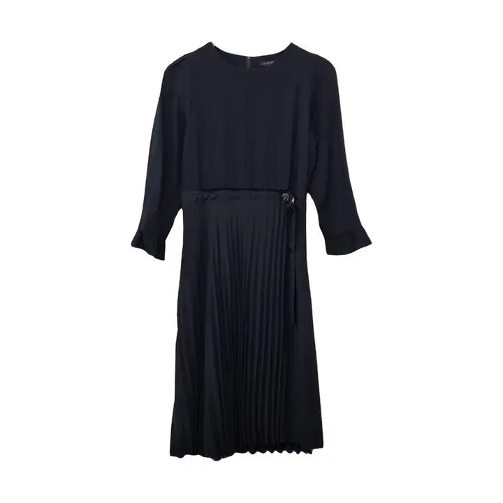 [BUNJANG] Olive Des Olive 21SS Pleated Glossy Dress / 여55/올리브데올리브 21SS 플리츠 글로시 원피스