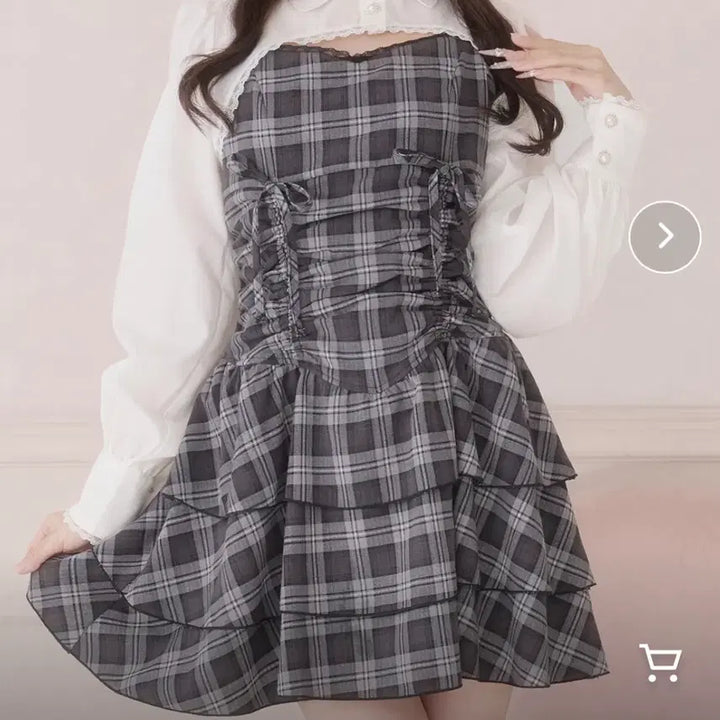 [BUNJANG] palelfy Dress and Blouse Set / 팔엘피 palelfy 원피스 블라우스 세트 양산형 지뢰계 스나계
