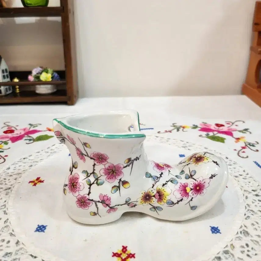 [BUNJANG] Old Foley Miniature Porcelain Boot / 빈티지 올드 폴리 미니어처 포세린 부츠