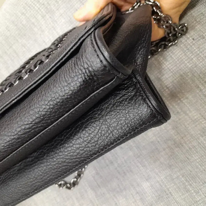 [BUNJANG] Daks Chain Cross Shoulder Bag / 닥스 체인 크로스 숄더백