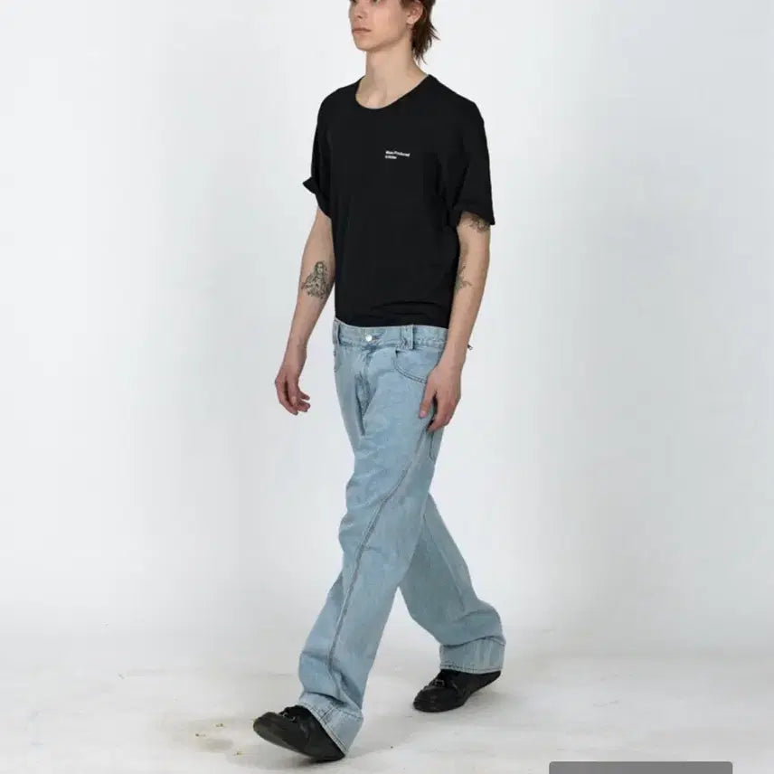[SOLD OUT] 플라스틱프로덕트 드리프트 데님 팬츠 L