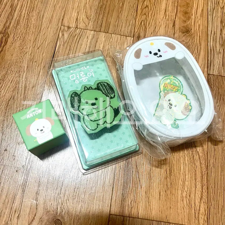 [BUNJANG] RIIZE Anton Mungryong Grip Tok, Doll Pouch, Cup Figure Bundle Set / 라이즈 앤톤 멍룡이 그립톡, 인형파우치, 컵피규어 일괄양도