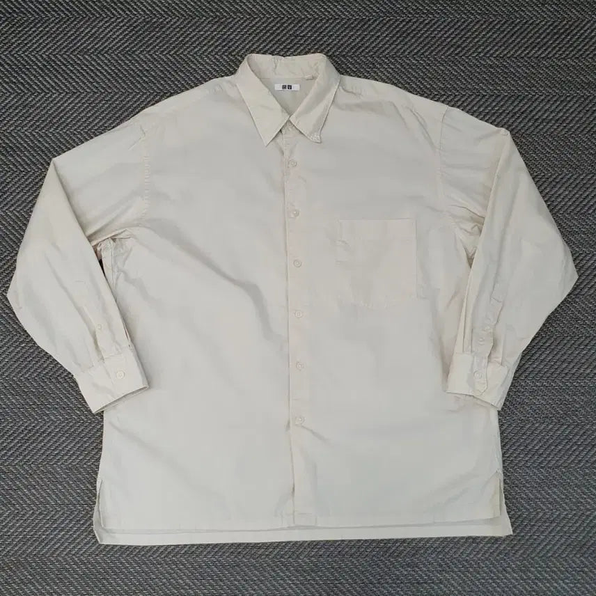 [SOLD OUT] 유니클로 오버핏 셔츠 남방 남자110~115