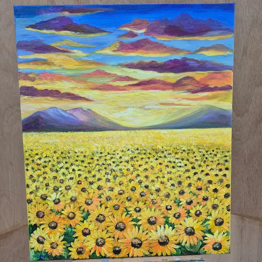 [BUNJANG] Season of Light Oil Painting / 빛의 계절