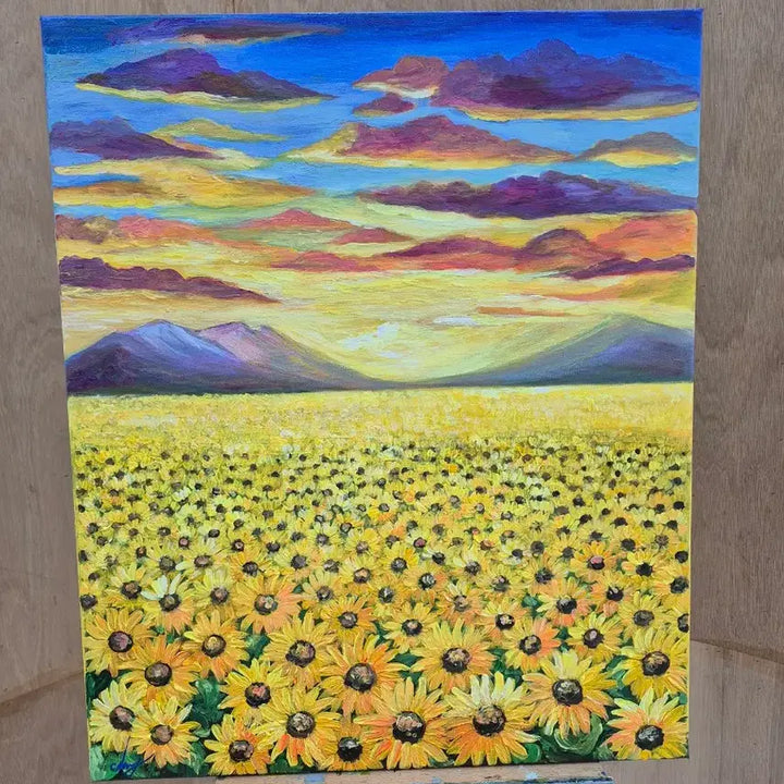 [BUNJANG] Season of Light Oil Painting / 빛의 계절