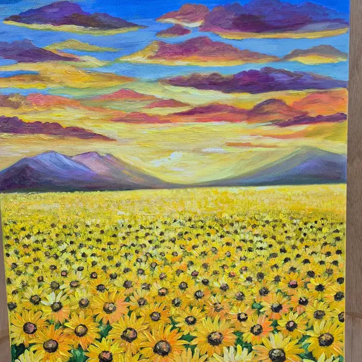 [BUNJANG] Season of Light Oil Painting / 빛의 계절