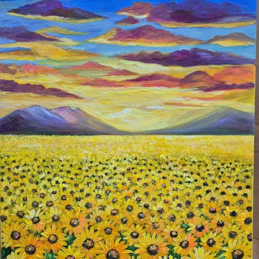 [BUNJANG] Season of Light Oil Painting / 빛의 계절