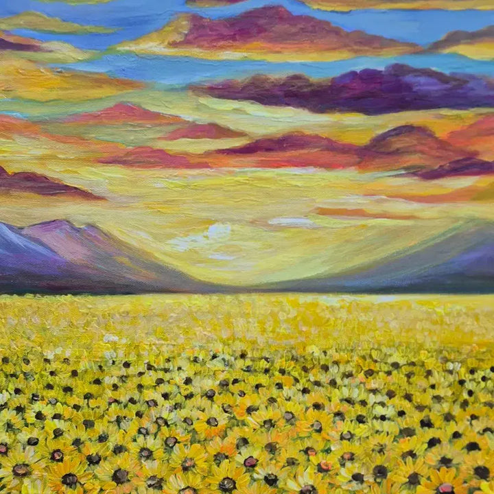 [BUNJANG] Season of Light Oil Painting / 빛의 계절