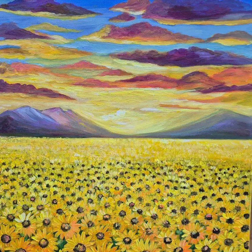 [BUNJANG] Season of Light Oil Painting / 빛의 계절