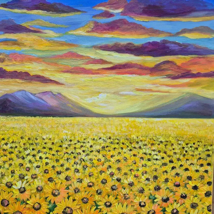 [BUNJANG] Season of Light Oil Painting / 빛의 계절