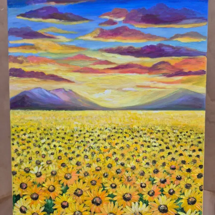 [BUNJANG] Season of Light Oil Painting / 빛의 계절